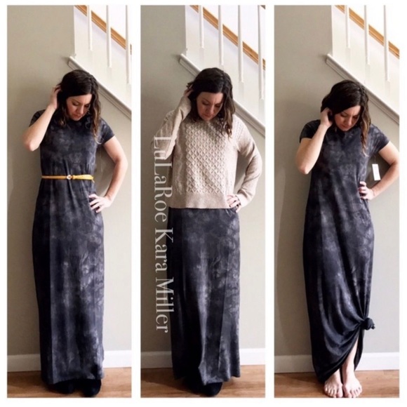 LuLaRoe Dresses & Skirts - NEW 🖤 Tie Dye Maxi Dress